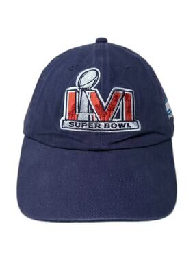 Quake City Caps NFL Super Bowl LVI Bud Light Sponsor Blue Baseball Cap One Size